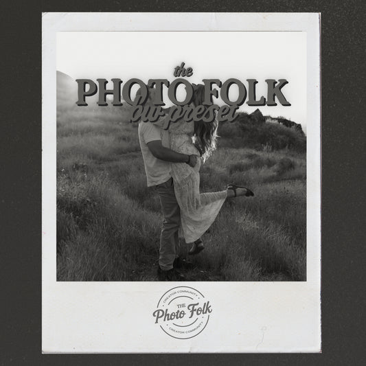 The Photo Folk Classic Black + White Preset